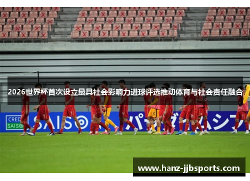 2026世界杯首次设立最具社会影响力进球评选推动体育与社会责任融合 2026世界杯首次设立最具社会影响力进球评选推动体育与社会责任融合